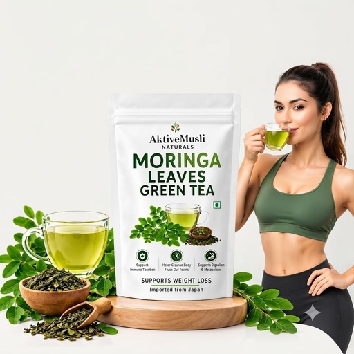 [BRSRYGATC4GRUCDX] Moringa Green Tea Natural Antioxidants for Detox & Daily Wellness Green Tea