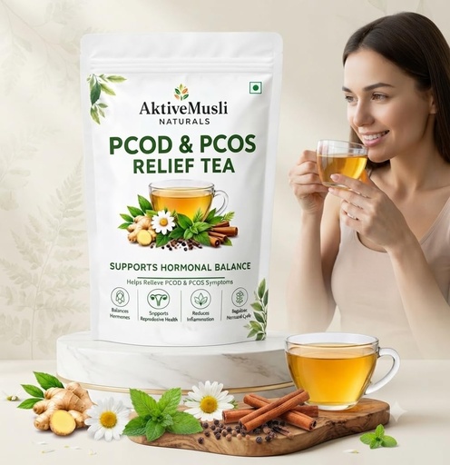 [BRSRYGA6DIPBSDI6] PCOD & PCOS Relief Herbal Tea Hormonal Balance Tea Herbal Tea
