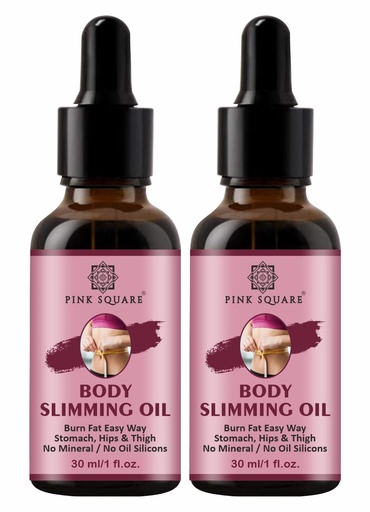 [BRSRMGD7C54GYCLK] Green Tea & Garcinia Extract Natural Body Fat Slimming Oil To Loss Weight Pack of 2 of 30ML(60ML)