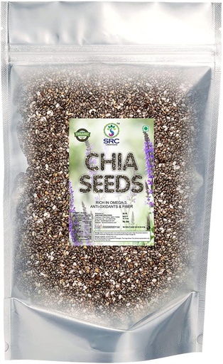 [BRSW2CD6DMCW22DF] SRC CREATIONS Chia Seeds for eating | Healthy Food | Diet Snacks for Weight Loss (1000g)