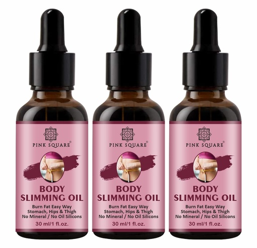[BRSRMGD7C4OWCFAU] Green Tea & Garcinia Extract Natural Body Fat Slimming Oil To Loss Weight Pack of 3 of 30ML(90ML)