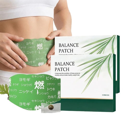 [BRSRYZT4DF4BY3A3] Herbal Waist Support Belly Button Patch | Plant Based Japanese Style Adhesive Sticker for Daily Wellness Routine and Comfortable Topical Use, 5 Pcs