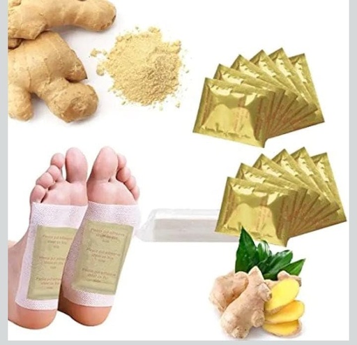 [BRSREBL4BN6BQEYV] Toxins Remover Detox Foot Patches Adhesive Pads Kit Organic Natural ingredients pack of 1 box