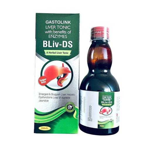 [BRSRA2YHAUNGYC3D] BLIV DS Syrup Ayurvedic (Pack of 2) | Fatty Liver Detox Cleanser Tonic Ayurvedic Liver Health Wellness Medicine/Supplement|Improves Appetite Digestion|Effective Liver Tonic