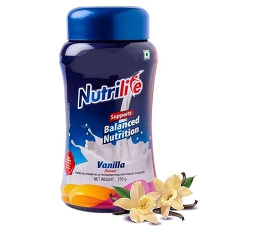 [BRSRGZYYAAMAE23K] Nutrilife Vanilla Nutritional Powder, Balanced Nutrition Supplement, 750gm