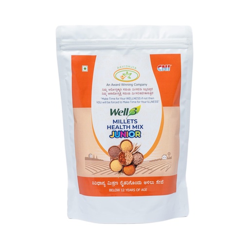 [BRSRMHQ2BV7AMELV] Aavishjia's Millets Health Drink Mix Junior 500 Gram Pack of 2