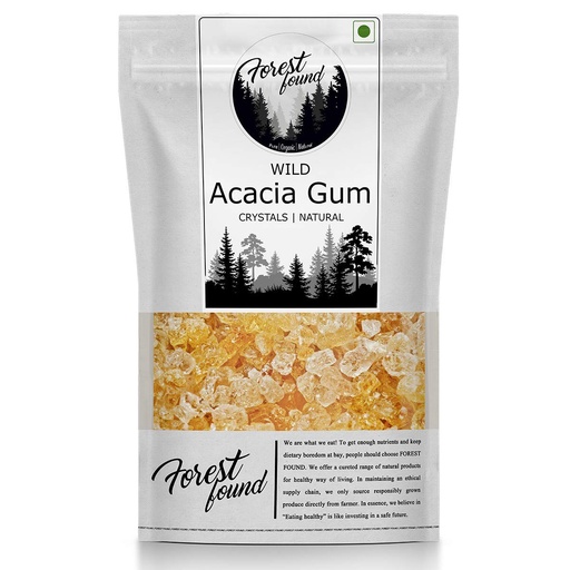 [BRSWYGIFAR4B6CTU] Forest Found Wild Acacia Edible Gum (400g) – 100% Pure Babool Gond | Authentic Forest-Sourced Gum Arabic for Traditional Sweets & Immunity