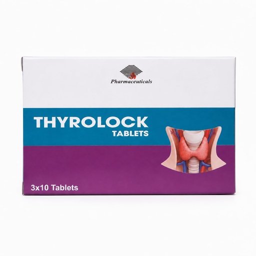 [BRSRYGQPAR4A2ALJ] Tablets 3x10 | 1 to 2 Tablet twice a day | an Ayurvedic proprietary medicine formulated with traditional herbs that support healthy thyroid function and overall endocrine wellness.