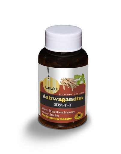 [BRSROCARPN5BSHIZ] Ayurveda Ashwagandha 30 Capsules.