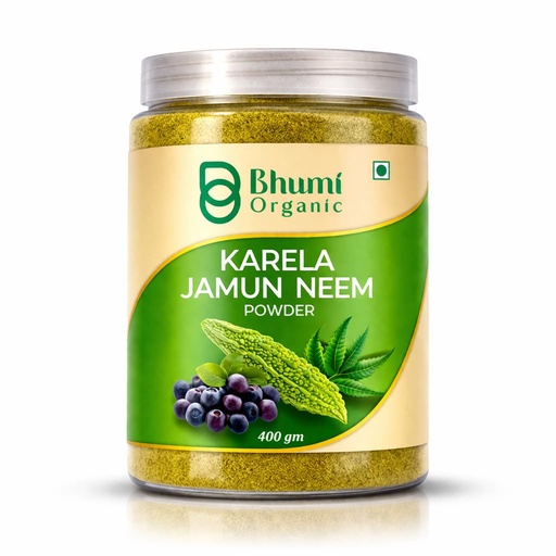 [BRSRGBQOC56AO3DA] Karela Jamun Neem Powder, 400 gm