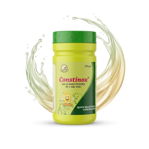 [BRSREEAOCUIRSDI4] LA BOTANIQUE Constinox® Herbal Powder for Gas, Bloating & Constipation Relief | With Isabgol, Harad, Trikatu & Yashtimadhu | Ayurvedic Digestive Support | 100g