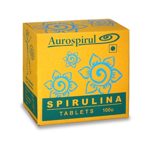 [BRSRGEIPOB6WACDX] Sun-Dried Spirulina - 100 Tablets (Pack of 1)