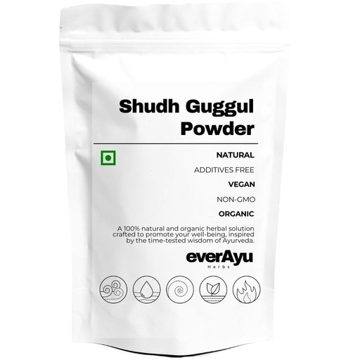 [BRSRGAL4PJ6GACDZ] Shudh Guggul Powder 250gm – Pure Guggul Churna | Commiphora Mukul | Natural Guggal Powder for Ayurvedic Wellness & Detox Support | 250gm