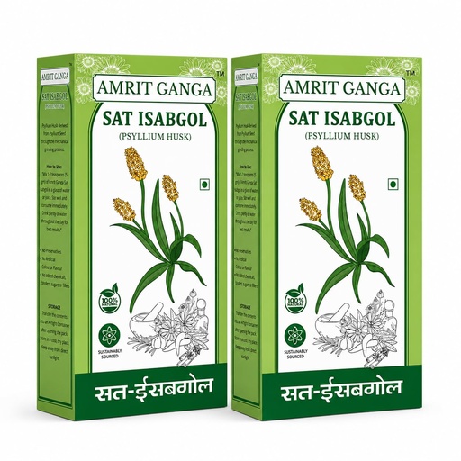 [BRSRYYD4DMHQYCTG] Sat Isabgol Psyllium Husk Powder – 200g (Pack of 2X100gm)