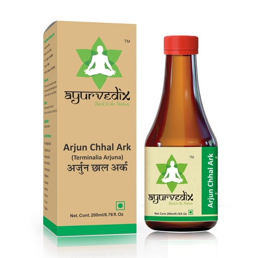 [BRSRMHT6PMNGCA3K] Arjun Chhal Ark 200ml Terminalia Arjuna Hydrosol Distillate