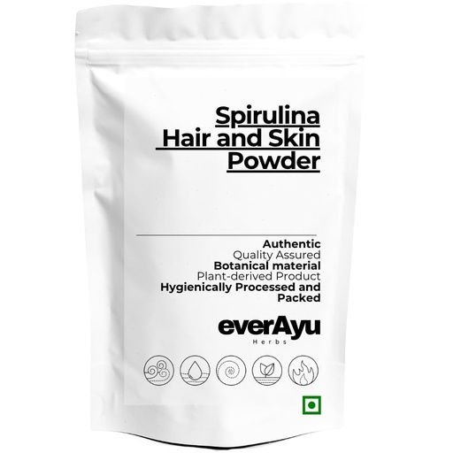 [BRSRGADQCJ4GG33O] Spirulina Powder 50gm | Cosmetic Grade | For Hair & Skin Care | 100% Pure Spirulina Powder | External Use Only 50gm