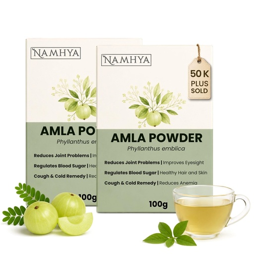 [BRSREHTROZ7BGC34] Namhya Amla Powder | Immunity, Digestion & Sugar Control