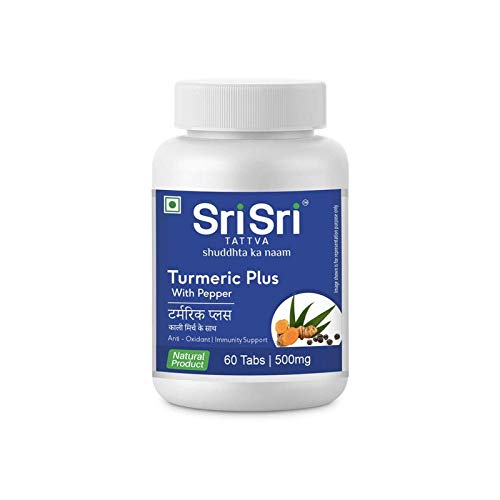 [BRSW2FQLCAMAAD3F] Turmeric Plus,60 Tabs 500mg- Pack 5 (Ayurveda-99)
