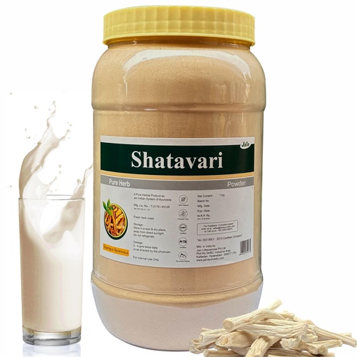 [BRSWGYYKA57QMA3Z] Jain Shatavari Powder organic 1Kg | Pure Ayurvedic Herbal Supplement for Women’s Wellness | Supports Reproductive Health, Menstrual Balance | Fertility, Lactation, Stress Relief, Digestion & Immunity