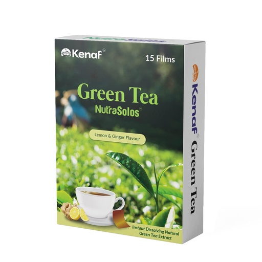[BRSRMCADAQHBUYDV] Green Tea Lemon & Ginger by Kenaf, 15 Films