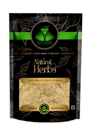 [BRSROYAOPIIQG2D4] SAI HERBS Milk Thistle Extract Powder | To Lower High | Health | Pure & Natural | 250g