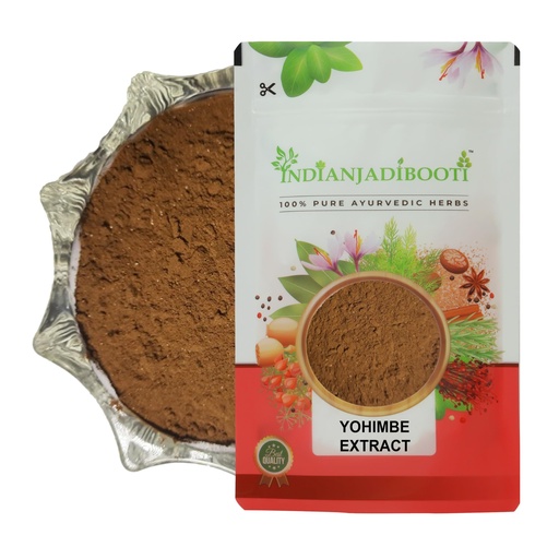 [BRSRAHATBABGKD34] IndianJadiBooti Yohimbe Bark Extract (Pausinystalia) | Natural Pre-Workout & Thermogenic Fat Burner | Boosts Stamina, Focus & Metabolism | Lab Tested Pure Powder | 20g