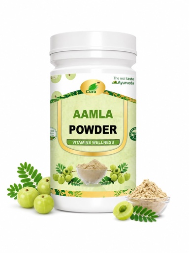 [BRSRY2Y3PMPQA235] Cura Ayurvedic & Unani Amla Powder 100g