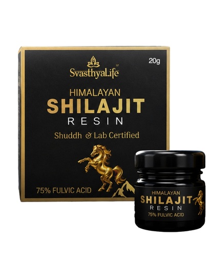 [BRSRY2QTB4BWKAA4] Pure Himalayan Shilajit Resin 20 g | 75% Fulvic Acid Rich | Boost Muscle Growth & Stamina I 100% Ayurvedic