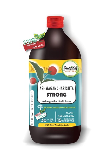 [BRSWGBI5AACGMYLX] ASHWAGANDHARISHTA STRONG (450ml)
