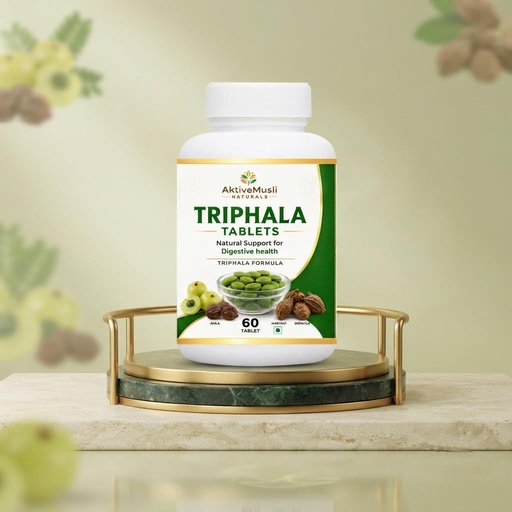[BRSRYFL4AB6WYC3A] Triphala 60 Tablets - Support for digestion and improves metabolism