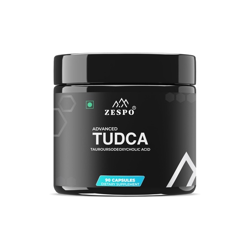 [BRSRAAQHAECGAEL5] Zespo TUDCA 1000mg Supplement, Liver Support with Milk Thistle, 90 Capsules