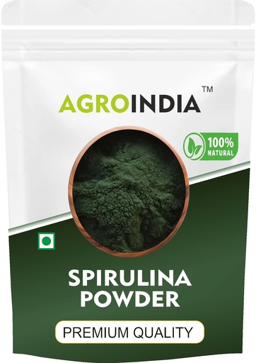 [BRSRGYYHAEMQAYIY] Spirulina Powder 100% Natural And Pure With No Added Preservatives 50g- Spirulina Powder for face, Dried Protein Green Algae Powder- Rich in Iron, Calcium, Potassium- Boost Energy & Immunity, Supports Digestion (50gm)