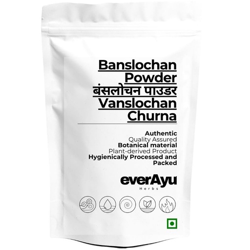 [BRSRGHA2BYBB63QY] Banslochan Powder 100gm – Bambusa vulgaris | Pure Vanslochan (Tabasheer) | Bamboo Camphor Powder | Traditional Herbal Powder for Daily Wellness Support | 100gm