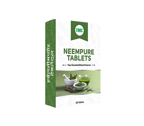 [BRSW2ZYBDEBWACDL] IMC HERBAL NEEM PURE TABLETS Pack of 2 (2X30 Tablets) 1000mg