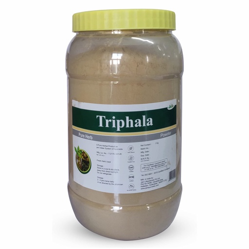 [BRSWKYT3BB6BKDY3] Jain Triphala Powder 1kg, Ayurvedic Triphala Churna Herbal Supplement