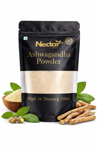 [BRSRGFQ5DNYWOF3J] 100% Organic Ashwagandha Powder | Pure Ayurvedic Herbal Superfood | Supports Muscle Recovery, Energy & Strength (200 gms)