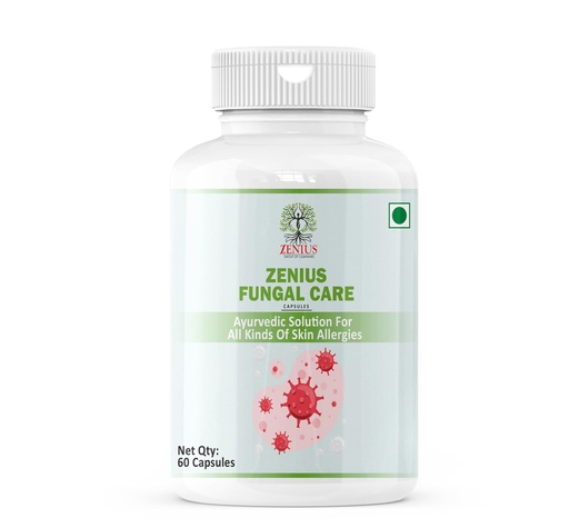 [BRSRABTRCQMWY3LU] Fungal Care Capsule | Fungal infections | Natural anti-fungal Capsules for Ringworm, infections, chafing, rash, allergy | Itching Caps| Daad khujli | 60 Capsule