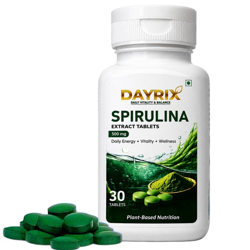 [BRSRYFILAENQ2C3B] Dayrix Spirulina Extract Tablets 500mg