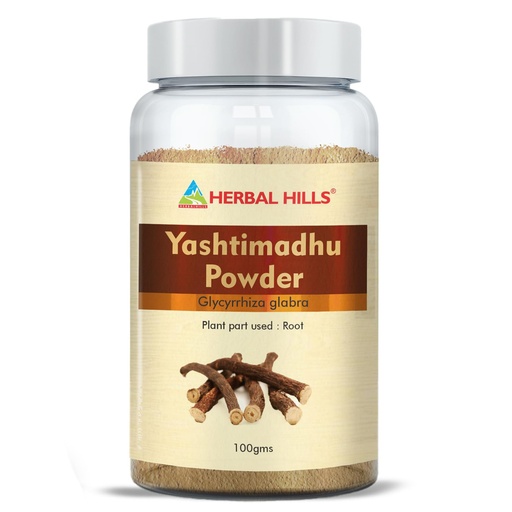 [BRSWG2Y7AQHBMHLB] Herbal Hills Yashtimadhu Powder Edible Licorice (100 Gram Pack of 4) |