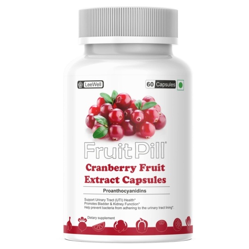 [BRSREFQFB4HQK3QV] (LeeWell) Cranberry Fruit Extract Capsules- 60 Count