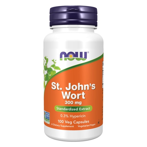 [BRSWIY35CYEBGHI3] NOW Foods Supplements, St. John's Wort (Hypericum perforatum) 300 mg, Standardized Extract, 100 Veg Capsules