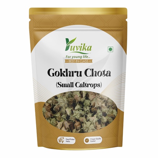 [BRSWGYITPJYAI3LO] YUVIKA Gokhru Chota - Gokhroo Chota - Tribulus Terrestris Seeds - Small Caltrops 100 Grams