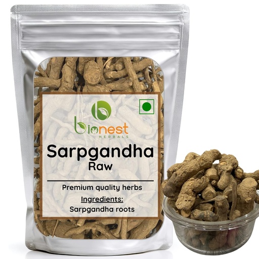 [BRSRYZA7BEOWGYLP] Sarpgandha roots (Raw) -125 g- Asrol Jadd | For BP control, calming & deep sleep - Raw Herb