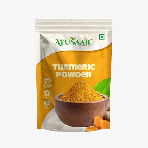 [BRSRYZADB4CW2DYU] Organic Turmeric Powder 100g | Pure Haldi Powder with Natural Oils | High Curcumin Ayurvedic Spice | Supports Immunity, Antioxidant Defense & Balance | Natural Superfood