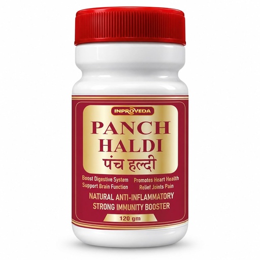 [BRSRGAD7DENGYFDV] Panch Haldi Powder 120gm | No Preservatives, Colors or Flavors | Immunity, Anti-Oxidant, Anti-Inflammatory Pancham Haldi or Turmeric Powder -W-120gm