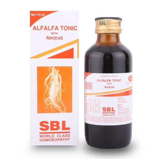 [BRSRAA37OYIB43LH] SBL's Alfalfa Tonic with Ginseng - 115 ML |Pack Of 3|