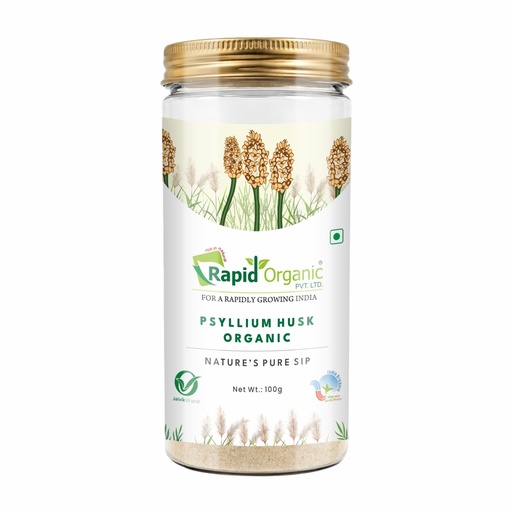 [BRSRY2YQOB4A2DI4] Psyllium Husk Powder 100g | Isabgol Powder | Natural Dietary Fiber | Premium Organic Husk Powder