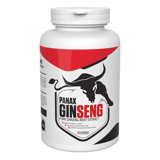 [BRSRY2Y2OBYRYF35] Panax Ginseng | Korean Red Ginseng Root Extract 1200 Mg | 20% Ginsenosides | For Strength, Stamina, Immunity, Focus And Cognition | 90 Potent Capsules | Fssai India Approved