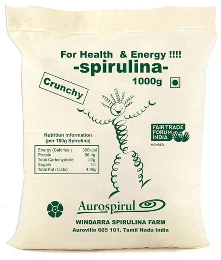 [BRSROBIHA4FQYYIV] Sun-Dried Spirulina Crunchy - 1 kg (Pack of 1)