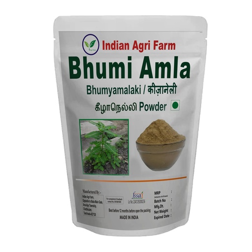 [BRSRMZLYOEPBM2Q6] Iagrifarm Bhumi Amla powder - 450 gram - Bhumyamalaki/Keelanelli/Nela usiri Powder